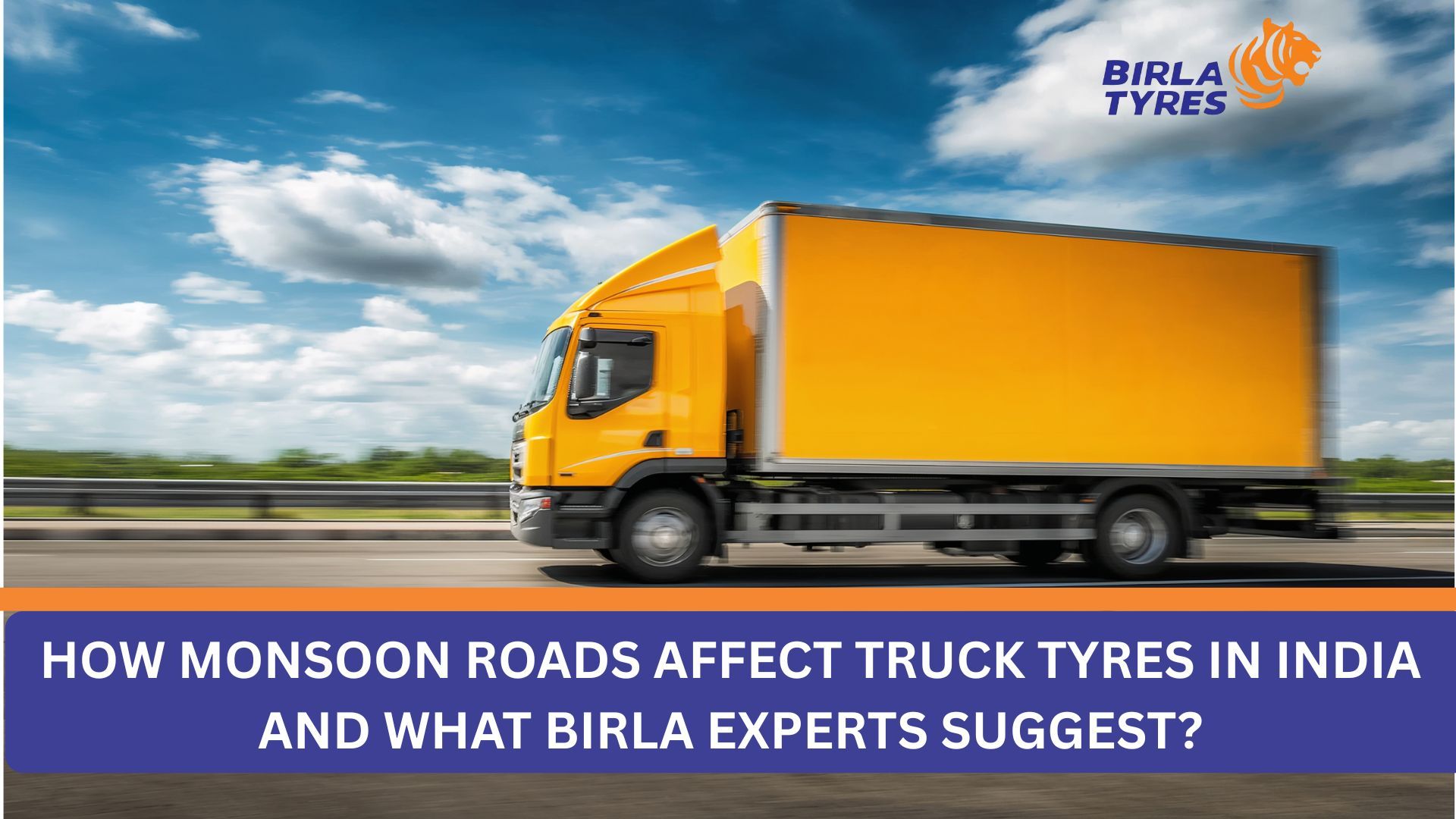 Tyre Grip on Wet Roads: Truck Tyre Safety Guide